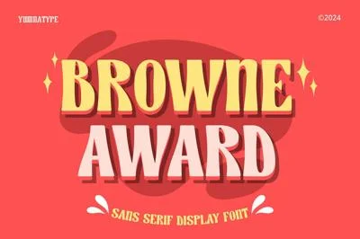 Browne Award Font