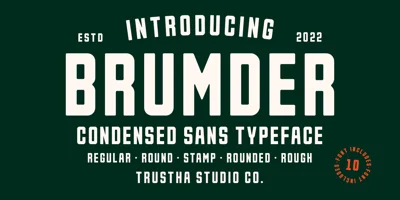 Brumder Font