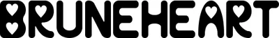 Bruneheart Font