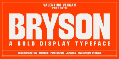Bryson Font