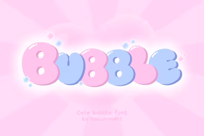 Bubble Font Free Download