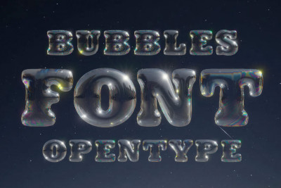 Bubbles Font
