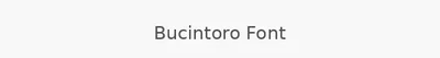 Bucintoro Font