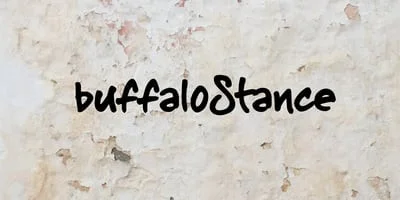 BuffaloStance Font