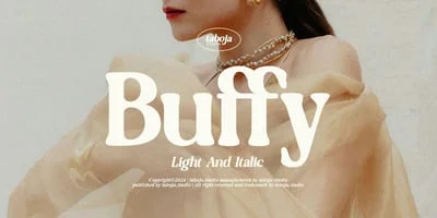 Buffy Retro Serif Font