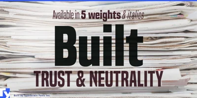 Built Font