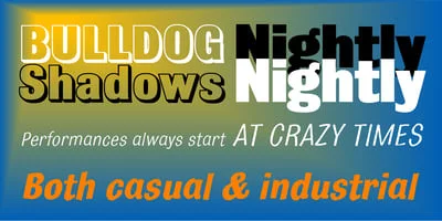 Bulldog Std Font
