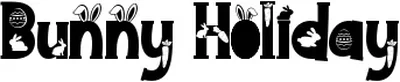Bunny Holiday Font