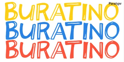 Buratino Font