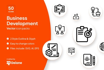 Business Development Icons