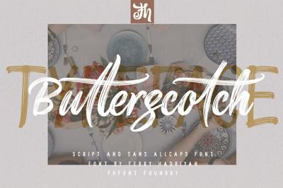 Butterscotch - Handwritten Font Free Download