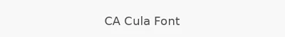 CA Cula Font