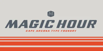 CA Magic Hour Font