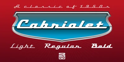 Cabriolet Font