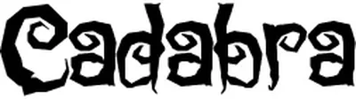 Cadabra Font