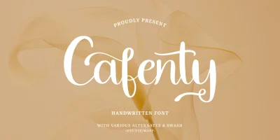 Cafenty Font