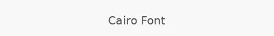 Cairo Font