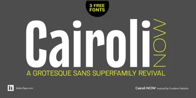 Cairoli Now Font