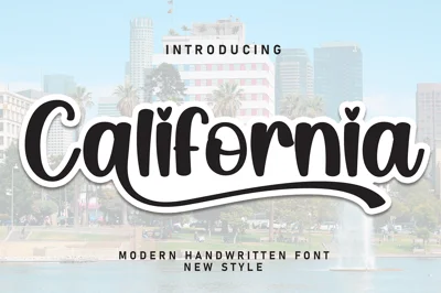 California | Script Font