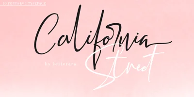 California Street Font