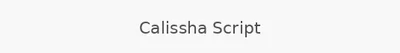 Calissha Script