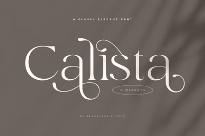 Calista - Classy Elegant Font Free Download