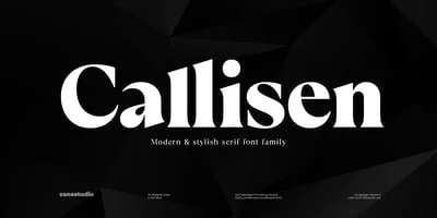 Callisen Font