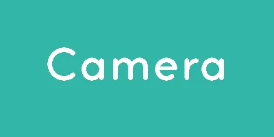 Camera Font