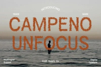 Campeno Unfocus Font