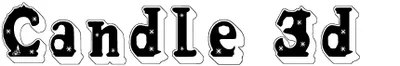 Candle3d Font