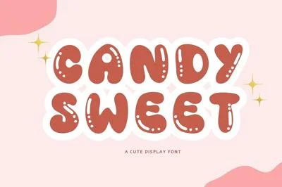 Candy sweet font