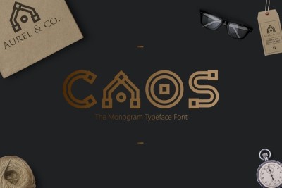CAOS The Logo Typeface
