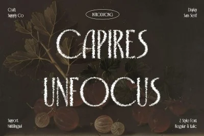 Capires Unfocus Font