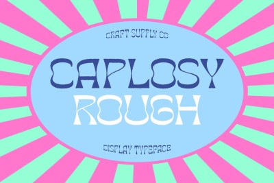 Caplosy Rough Font