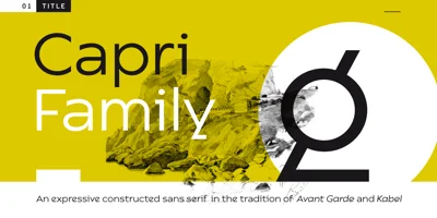 Capri Pro Font