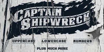 Captain Shipwreck Font