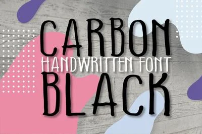 Carbon Black font