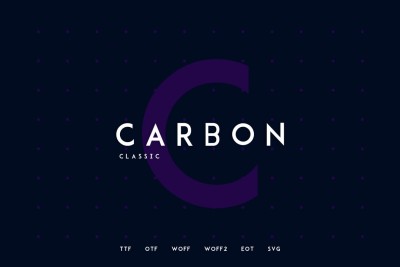 Carbon - Classic Typeface + WebFonts