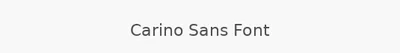 Carino Sans Font