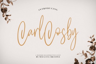 Carlcosby Font