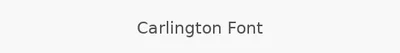Carlington Font