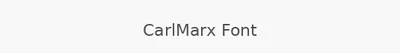 CarlMarx Font