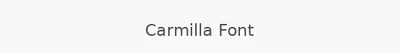 Carmilla Font