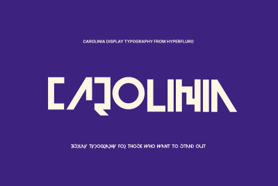 CAROLINIA MODERN BRANDING FONT 2026