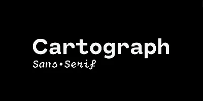 Cartograph CF Font