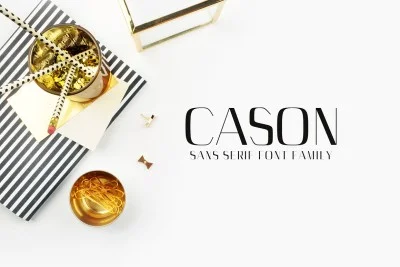 Cason Sans Serif 5 Font Family