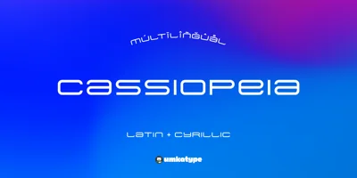 Cassiopeia Font