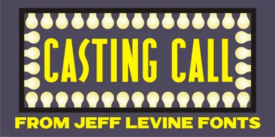 Casting Call JNL Font