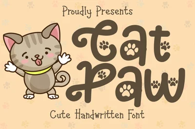 Cat Paw // Display Font