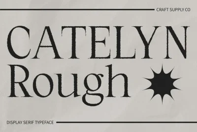 Catelyn Rough Font